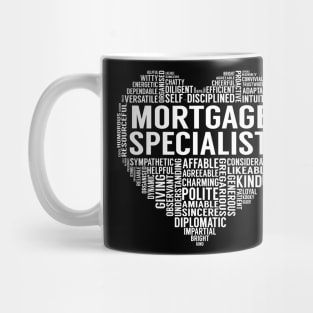 Mortgage Specialist Heart Mug